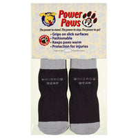 Woodrow Wear Power Paws Advanced Extra Extra Extra Large Black / Grey 3.5" - 3.88" x 3.5" - 3.88"-Dog-Woodrow Wear-PetPhenom