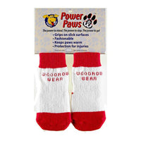 Woodrow Wear Power Paws Advanced Extra Extra Extra Large Red / White Strip 3.5" - 3.88" x 3.5" - 3.88"-Dog-Woodrow Wear-PetPhenom