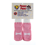 Woodrow Wear Power Paws Advanced Extra Extra Large Pink / White Bone 3.125" - 3.5" x 3.125" - 3.5"-Dog-Woodrow Wear-PetPhenom
