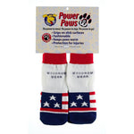 Woodrow Wear Power Paws Advanced Large American Flag 2.38" - 2.75" x 2.38" - 2.75"-Dog-Woodrow Wear-PetPhenom