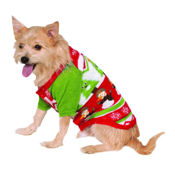 Xmas Patterned Ugly Sweat-Costumes-Rubies-Small-PetPhenom