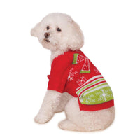 Xmas Ugly Sweater W/Bow-Costumes-Rubies-Small-PetPhenom
