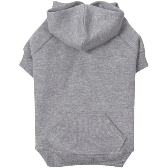 Zack & Zoey Basic Hoodie - Large - Gray-🎁 Black Friday Sale - 25% Off at Checkout-PetPhenom