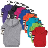 Zack & Zoey Basic Hoodie - Large - Jet Black-Dog-Zack & Zoey-PetPhenom