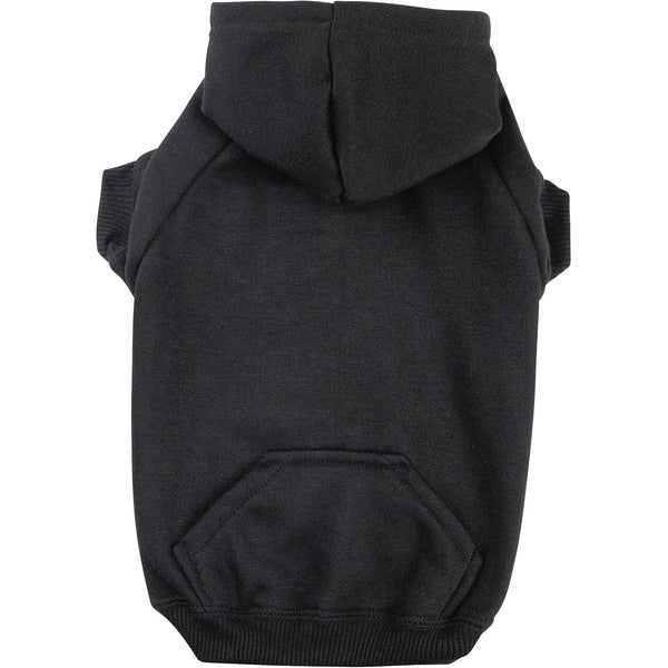Zack & Zoey Basic Hoodie - Large - Jet Black-🎁 Black Friday Sale - 25% Off at Checkout-PetPhenom