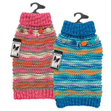 Zack & Zoey Elements Chunky Pompom Swter - X-Small - Pink-Dog-Zack & Zoey-PetPhenom