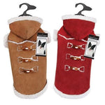 Zack & Zoey Elements Shrling Coat - Large - Burgundy-Dog-Zack & Zoey-PetPhenom