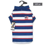 Zack & Zoey Patriotic Pooch SPF40 Polo -Large-Dog-Zack & Zoey-PetPhenom