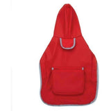 Zack & Zoey Reversible Pocket Raincoat Red, Medium