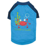 Zack & Zoey Under the S Crab Tee -Large-Dog-Zack & Zoey-PetPhenom