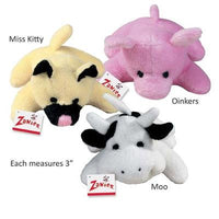 Zanies Bitty Buddies Training Toys -Moo-Dog-Zanies-PetPhenom