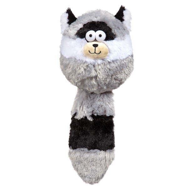 Zanies Funny Furry Fatties -Raccoon