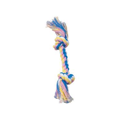 Zanies Pastel Rope Bone 8.5-Inch-Dog-Zanies-PetPhenom