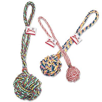 Zanies® Zanies® Monkey's Fist Knot Rope Toy -Large - 21" - Assorted Colors-Dog-Zanies-PetPhenom