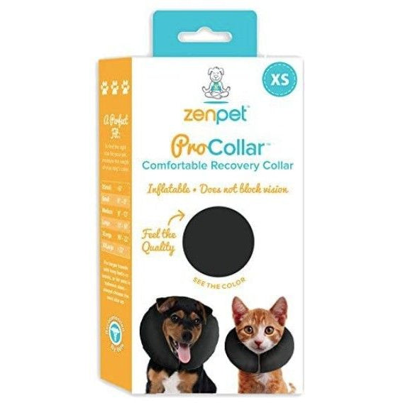 ZenPet Pro-Collar Inflatable Recovery Collar, X-Small - 1 count-Dog-ZenPet-PetPhenom