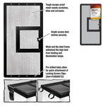 Zilla Fresh Air Screen Cover with Hinged Door 20 x 10 Inch, 1 count-Small Pet-Zilla-PetPhenom