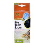 Zilla Incandescent Day Blue Light Bulb for Reptiles, 100 Watt-Fish-Zilla-PetPhenom