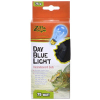 Zilla Incandescent Day Blue Light Bulb for Reptiles, 75 Watt-Fish-Zilla-PetPhenom