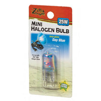 Zilla Mini Halogen Bulb - Day Blue, 25W-Small Pet-Zilla-PetPhenom
