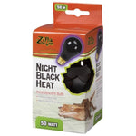Zilla Night Time Black Light Incandescent Heat Bulb, 50 Watts-Small Pet-Zilla-PetPhenom