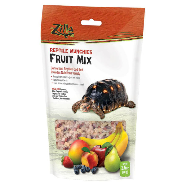 Zilla Reptile Munchies Fruit 2.5 ounces 5.875" x 2.75" x 9.5"-Small Pet-Zilla-PetPhenom
