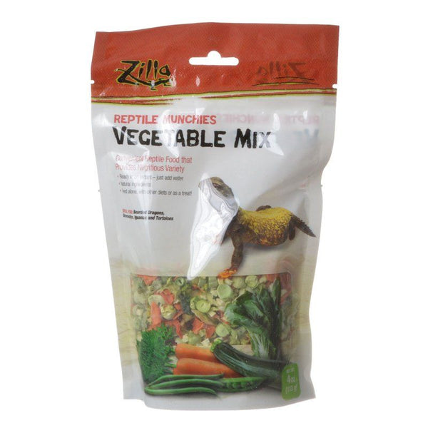 Zilla Reptile Munchies - Vegetable Mix, 4 oz-Small Pet-Zilla-PetPhenom