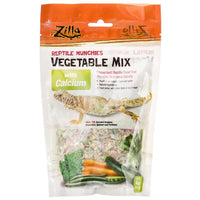 Zilla Reptile Munchies - Vegetable Mix with Calcium, 4 oz-Small Pet-Zilla-PetPhenom