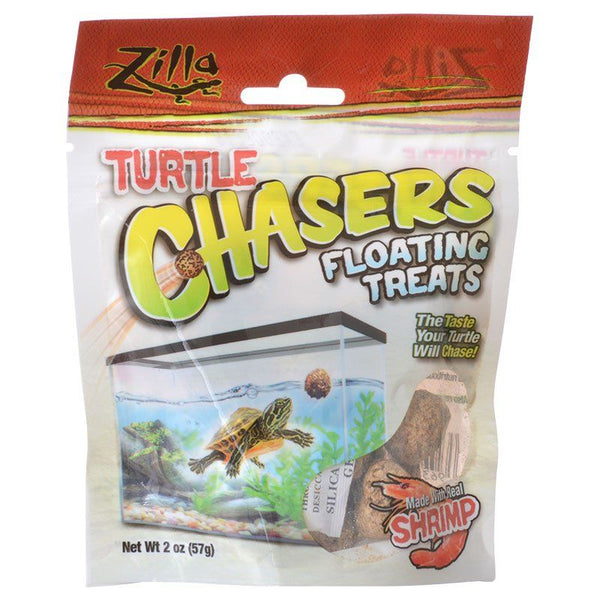 Zilla Turtle Chasers Floating Treats - Shrimp, 2 oz-Small Pet-Zilla-PetPhenom
