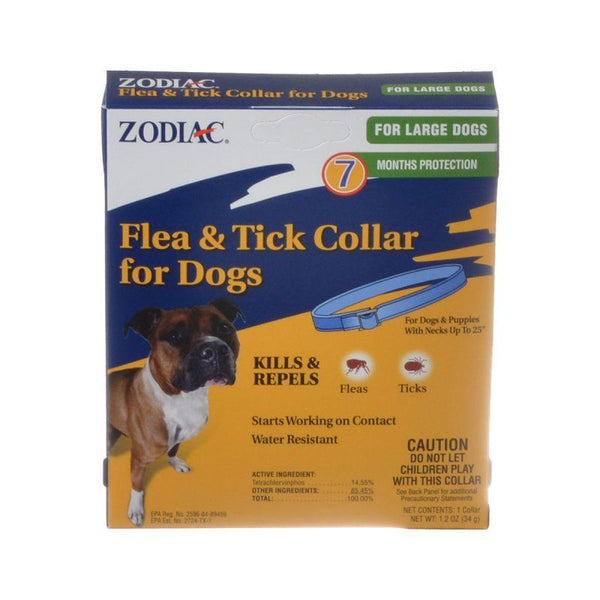 Zodiac Flea & Tick Collar for Large Dogs, 1 Collar - (7 Month Protection)-Dog-Zodiac-PetPhenom