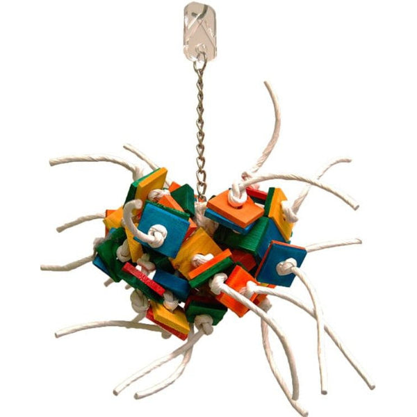 Zoo-Max Fire Ball Bird Toy, Medium 14"L x 12"W-Bird-Zoo-Max-PetPhenom