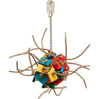 Zoo-Max Fire Ball Bird Toy, Small 12"L x 9"W-Bird-Zoo-Max-PetPhenom