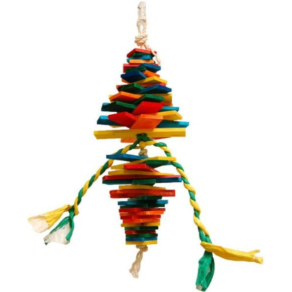 Zoo-Max Popoff Bird Toy, Medium 18"L x 7"W-Bird-Zoo-Max-PetPhenom