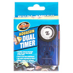 Zoo Med Aquatic AquaSun Dual Timer - Day & Night, 2 Outlet Day & Night Timer-Fish-Zoo Med-PetPhenom