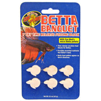 Zoo Med Aquatic Betta Banquet - 7 Day Betta Feeder, .3 oz (6 Pack)-Fish-Zoo Med-PetPhenom
