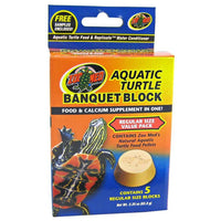 Zoo Med Aquatic Turtle Banquet Block, Regular (5 Pack)-Small Pet-Zoo Med-PetPhenom