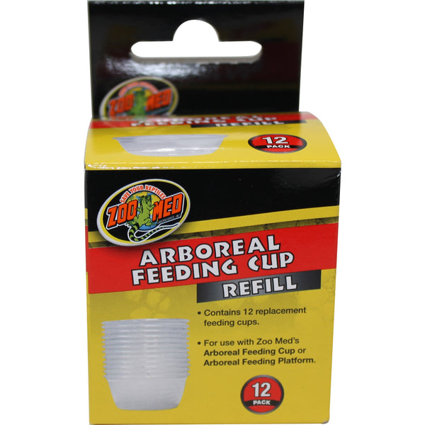 Zoo Med Arboreal Feeding Cup Refill, 12 count-Small Pet-Zoo Med-PetPhenom