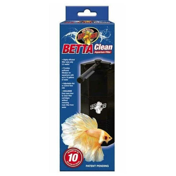 Zoo Med Betta Clean Aquarium Filter , 10 gallons-Fish-Zoo Med-PetPhenom