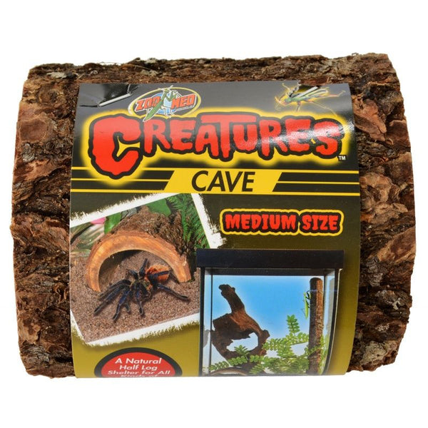 Zoo Med Creatures Cave, Medium (5"L x 5"W x 2.5"H)-Small Pet-Zoo Med-PetPhenom