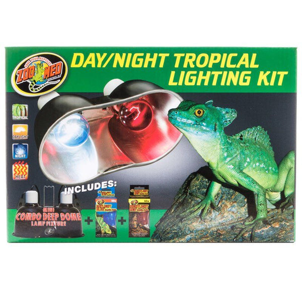 Zoo Med Day & Night Tropical Lighting Kit, Lighting Combo Pack-Small Pet-Zoo Med-PetPhenom