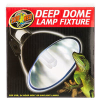 Zoo Med Deep Dome Lamp Fixture - Black, 160 Watts-Small Pet-Zoo Med-PetPhenom