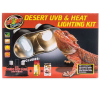 Zoo Med Desert UVB & Heat Lighting Kit, Lighting Combo Pack-Small Pet-Zoo Med-PetPhenom