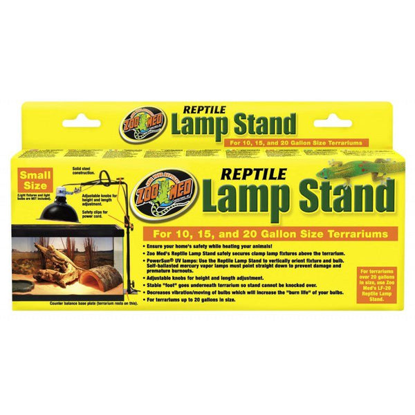 Zoo Med Economy Reptile Lamp Stand, Fits 10-20 Gallon Sized Terrariums-Small Pet-Zoo Med-PetPhenom