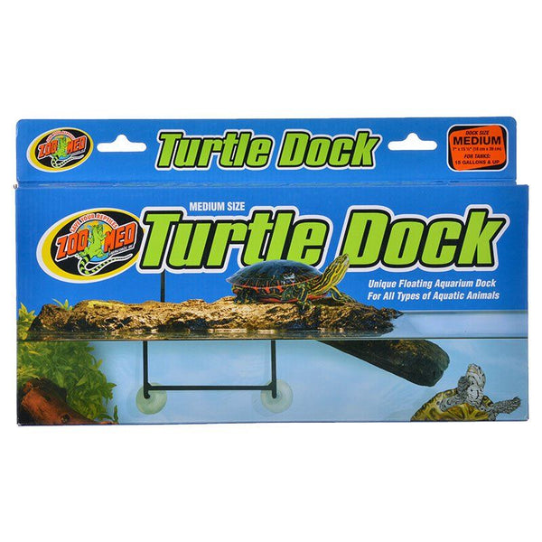 Zoo Med Floating Turtle Dock, Medium - 15 Gallon Tanks (15.5" Long x 7" Wide)-Small Pet-Zoo Med-PetPhenom