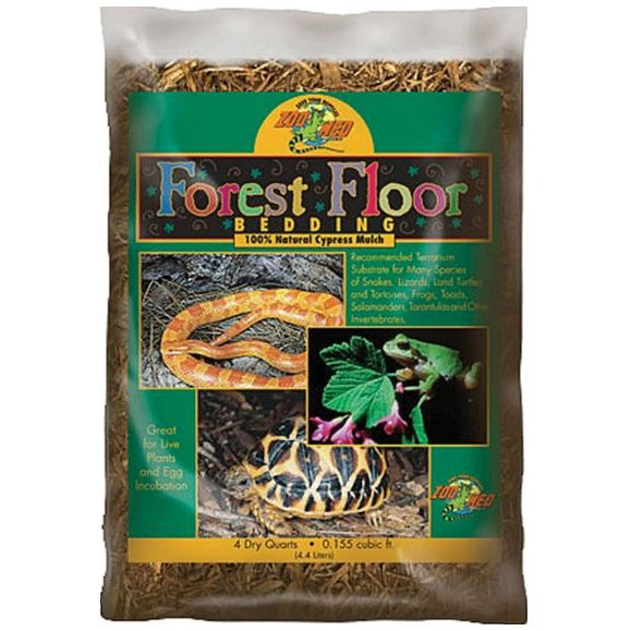 Zoo Med Forrest Floor Bedding - All Natural Cypress Mulch, 4 Quarts-Small Pet-Zoo Med-PetPhenom