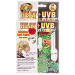 Zoo Med Heat + UVB Combo Pack, 100 Watt Basking Spot Lamp + 5.0 UVB Compact Flourescent-Small Pet-Zoo Med-PetPhenom