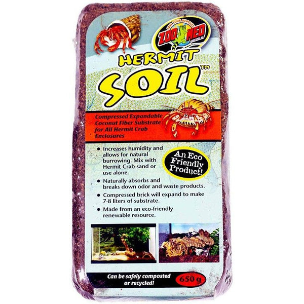 Zoo Med Hermit Crab Soil Brick, 1 count-Small Pet-Zoo Med-PetPhenom