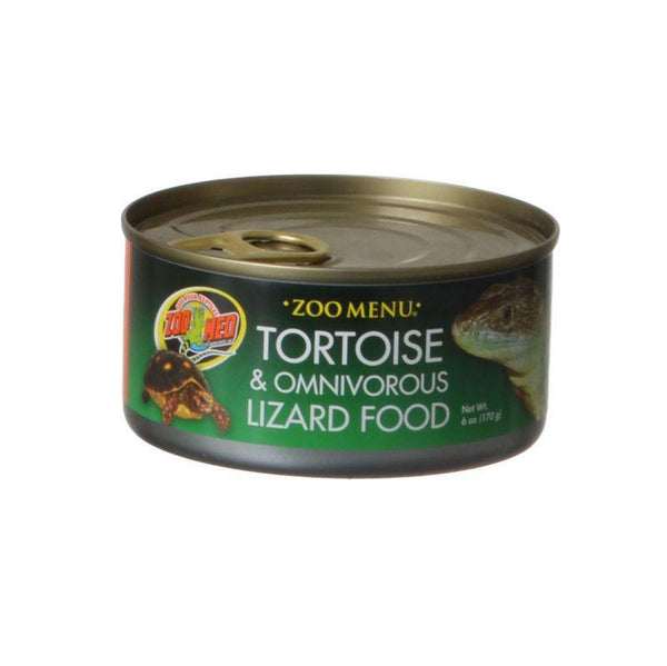 Zoo Med Land Tortoise & Omnivorous Lizard Food - Canned, 6 oz-Small Pet-Zoo Med-PetPhenom