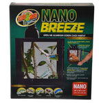 Zoo Med Nano Breeze Aluminum Screen Cage Habitat, 1 Pack (10"L x 10"W x 12"H)-Small Pet-Zoo Med-PetPhenom