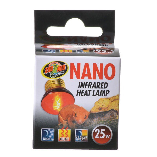 Zoo Med Nano Infrared Heat Lamp, 25 Watt-Small Pet-Zoo Med-PetPhenom