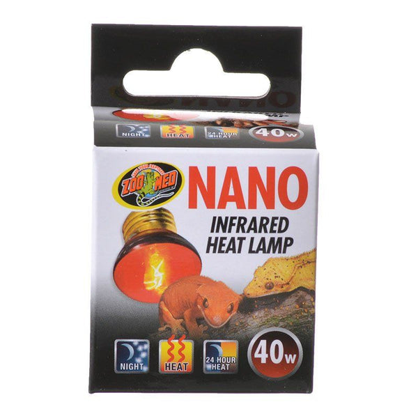 Zoo Med Nano Infrared Heat Lamp, 40 Watt-Small Pet-Zoo Med-PetPhenom